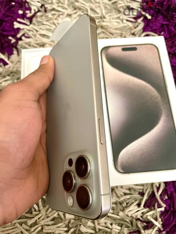 iPhone 15 ProMax 256GB زيروو 5