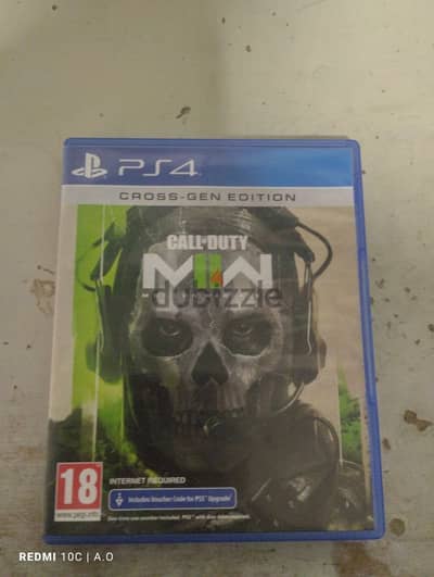 call of duty modern warfare 2 PS4 used for three weeks