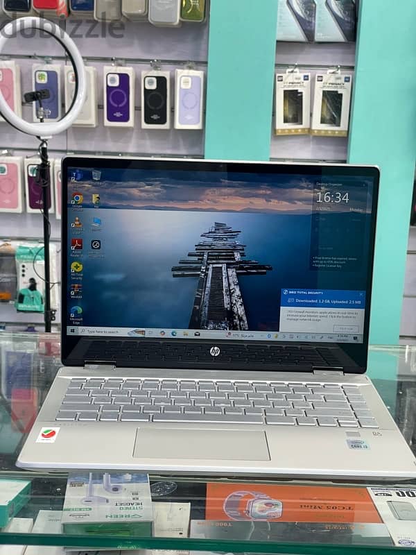 hp pavilion 360 تاتش جيل عاشر 3