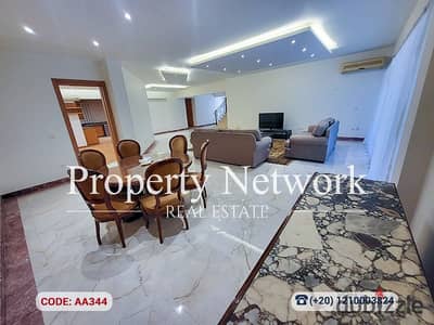 Semi-Furnished Fully Finished  Duplex for Rent in Katameya Heights-New Cairo,From the Direct Owner