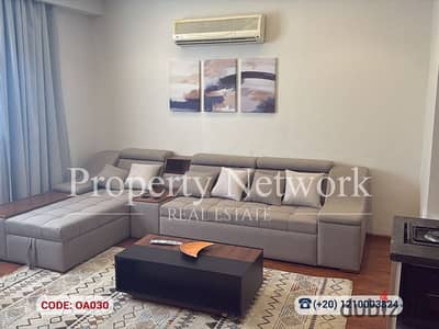 Fully Furnished Studio for Rent with AC ,100m in New Cairo – Fifth Settlement, 3rd District ,Code:DBOA030