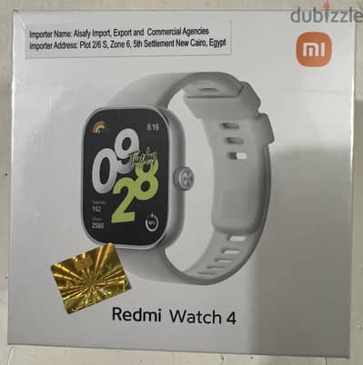 Xiaomi Redmi Watch 4 - silver - BRAND NEW