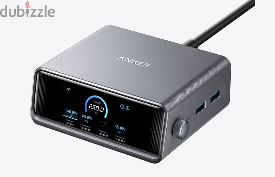 Anker Prime Charger (250W, 6 Ports, GaNPrime) 1