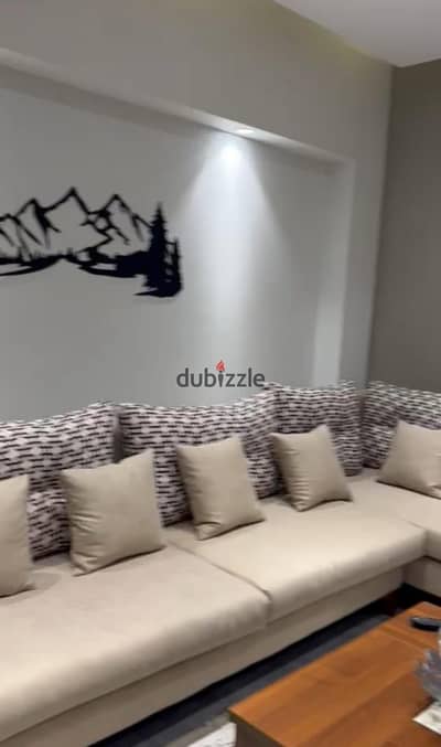 Furnished modern studio for sale in Hyde Park new cairo