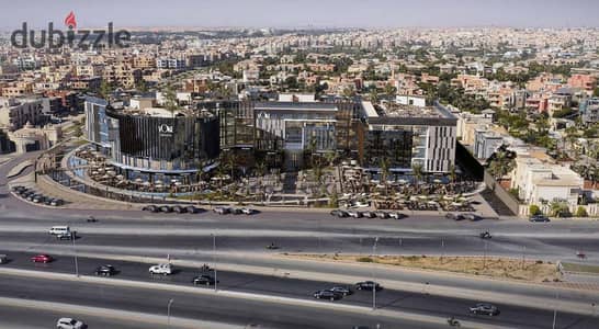 A commercial store for sale in the most powerful investment project in the settlement ( Voke Mall ) in the largest residential complex of villas