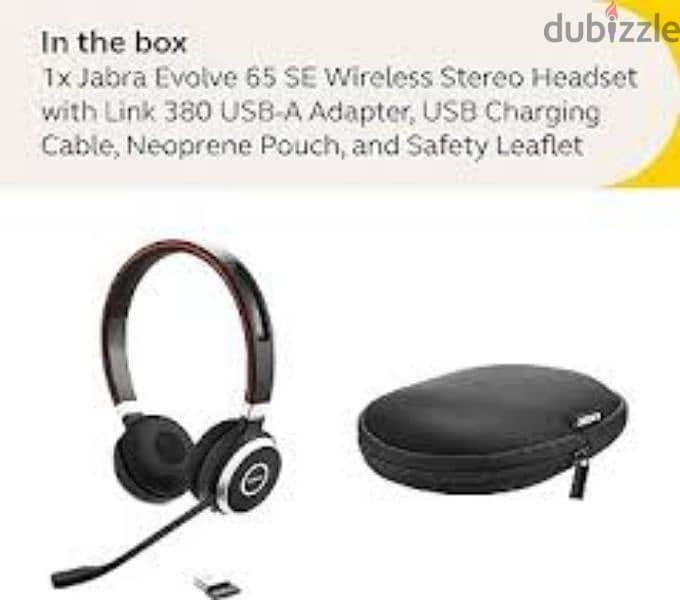 سماعة jabra evolve 65 3