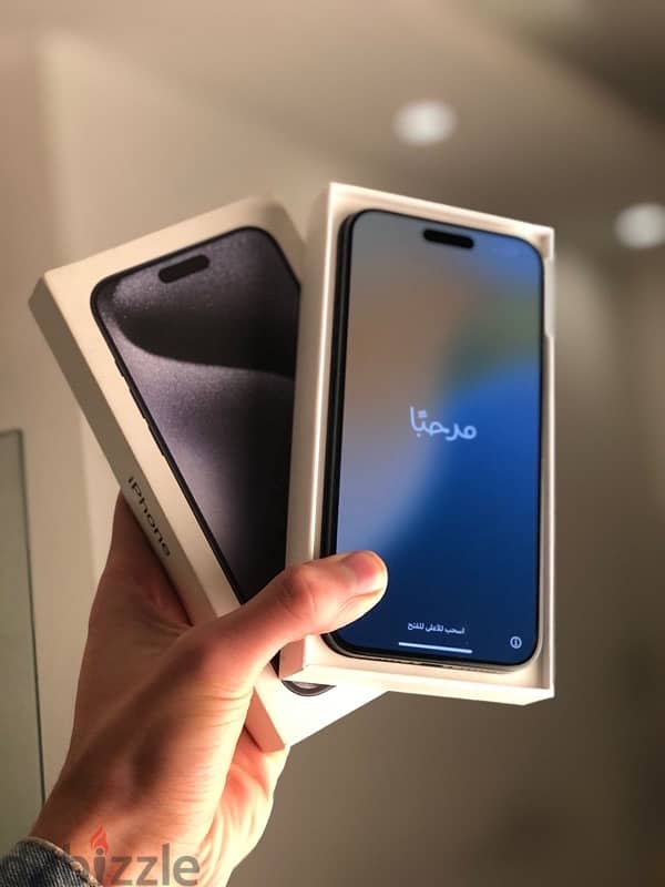 للبيع iPhone  15promax 256 GB بطاريه ١٠٠٪؜ مشحون 73 شحنه زيرو ضريبه 1