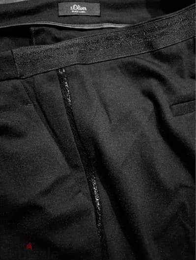 s. Oliver black pants size 48