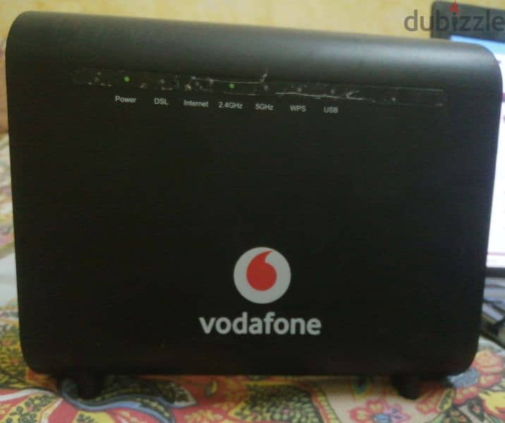 راوتر فودافون الأسود فائق السرعه Router Vodafone VDSL 5G 3