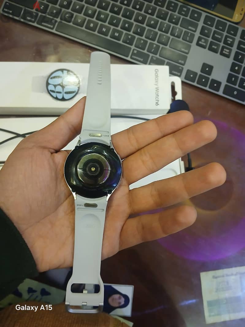 samsung watch 6 - سامسونج وتش بحالة ٦ بحالة الزيرو 4