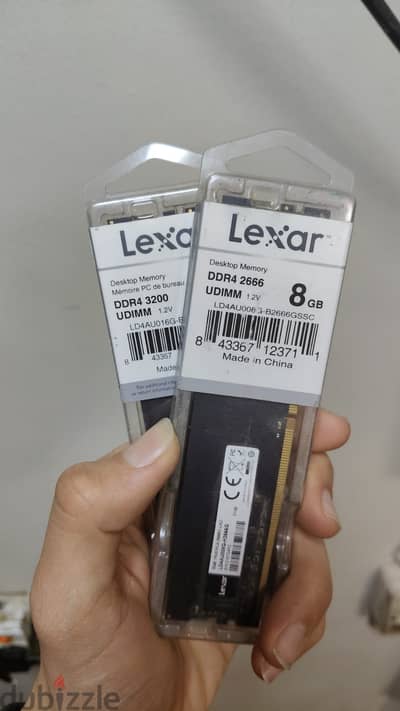 lexar ram 8 gb DDR4 2666