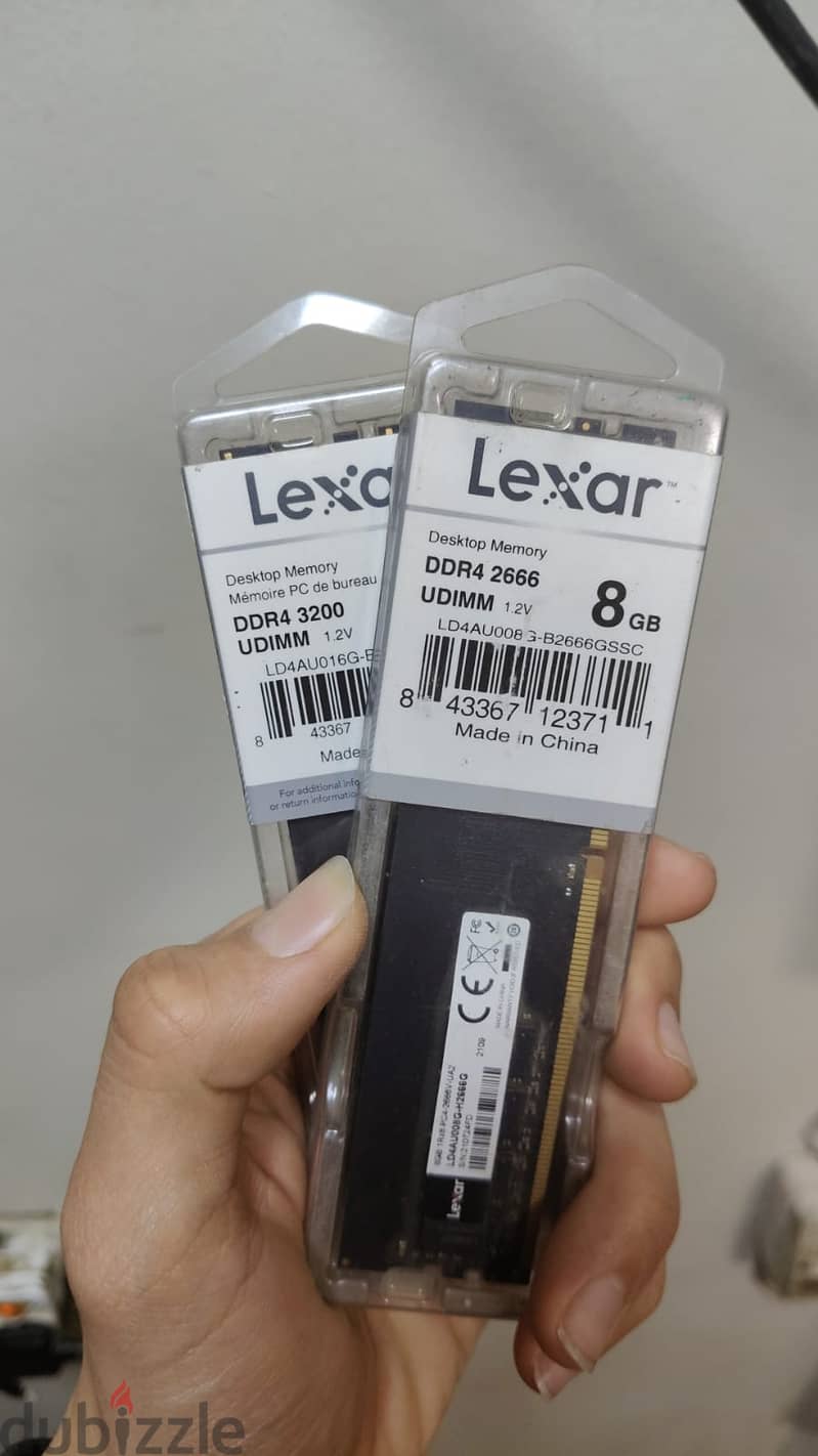 lexar ram 8 gb DDR4 2666 0