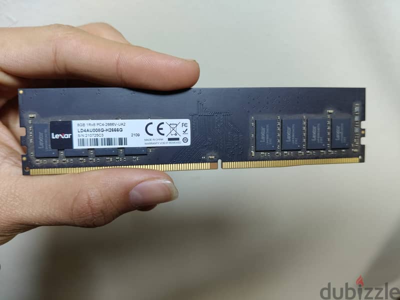 lexar ram 8 gb DDR4 2666 4