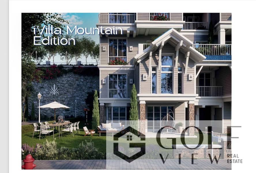 FOR SEAL I VILLA  GARDEN 240M COMPOUND MOUNTAN VIEW ICATY OCTOPER PHASE MOUNTAN PARK 0