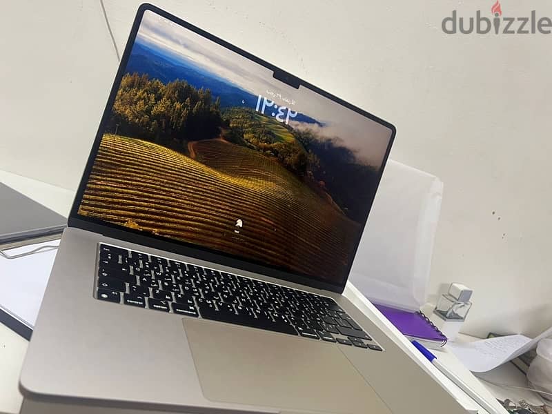 macbook air m3 - ram 8 - 256 - 15”- ماك بوك اير ام٣ رام ٨ 0