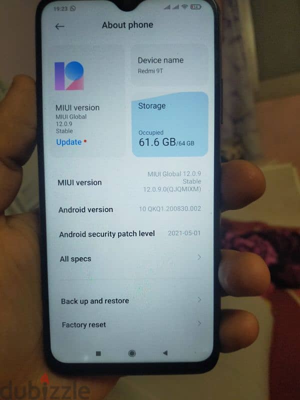redmi 9t 4/64 1