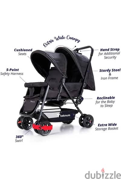 twin stroller