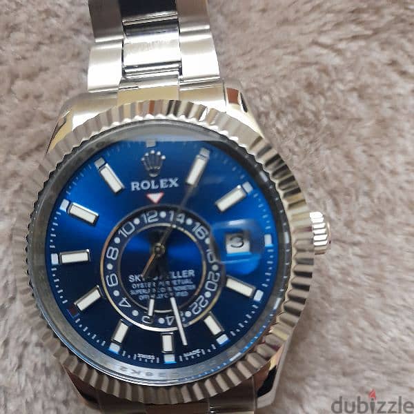 Rolex sky dweller bleu  replica whatsapp 01118659401 0