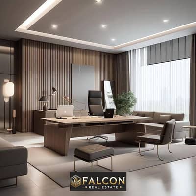 View today and pay in installments tomorrow Your administrative office next to Al-Ahly Club and a facade in the heart of Nasr City + fully finished