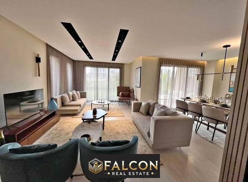 For 12 years with the lowest installment and lowest down payment, a 3-room apartment in New Cairo at the lowest price 0