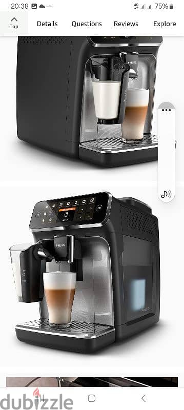 Philips coffee machine 5500