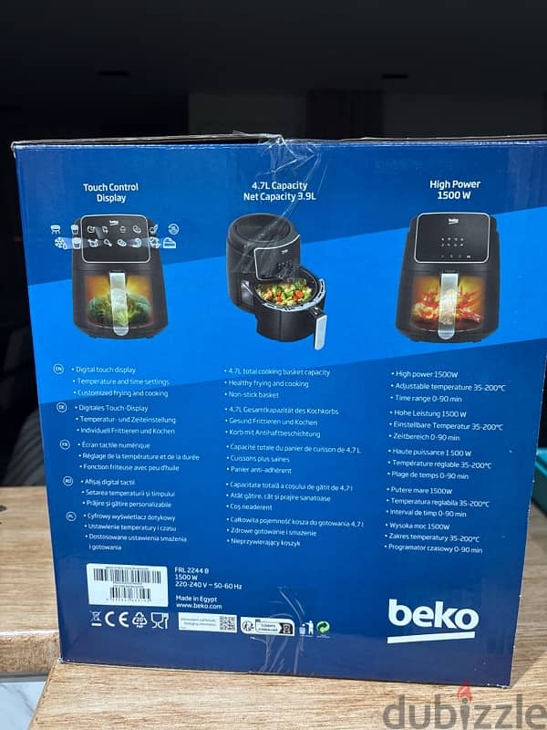 air fryer beko New with warranty 1