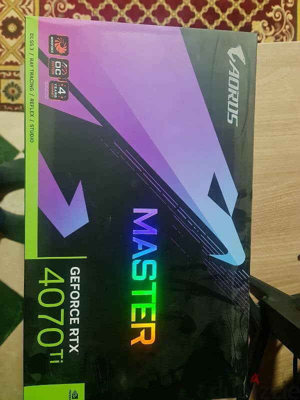 Rtx 4070 ti Aorus master oc 1