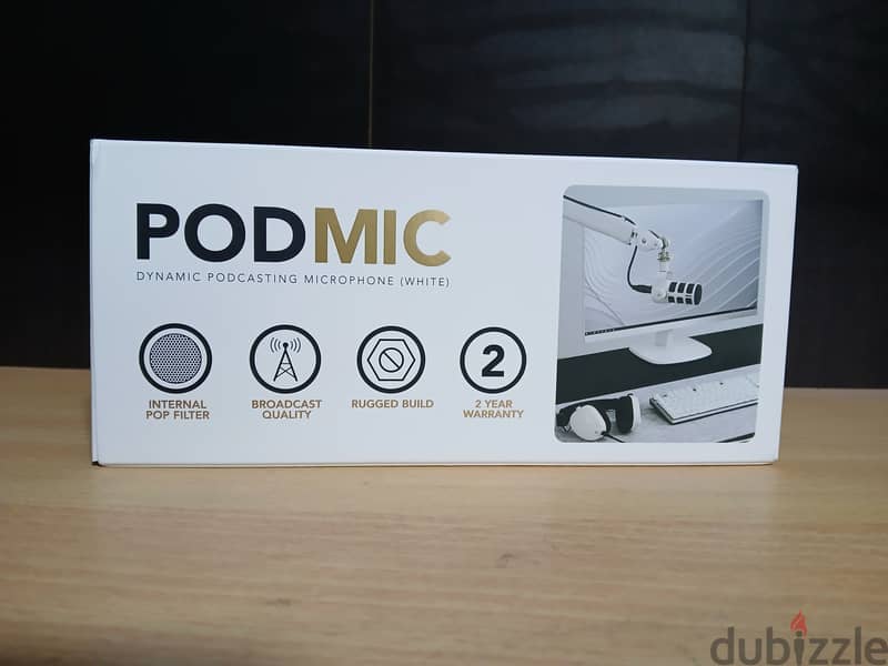 Rode podmic xlr (White) 1