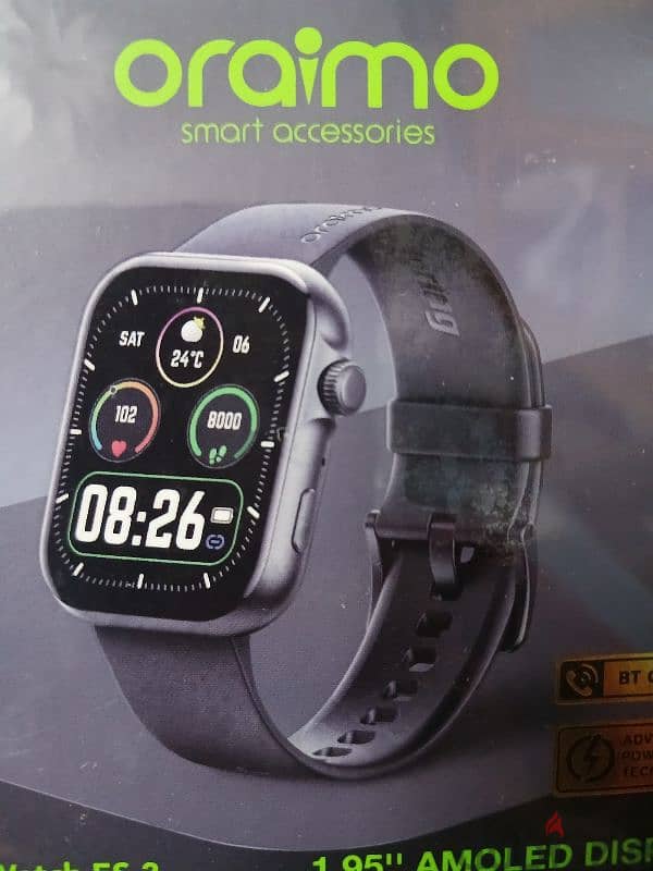 الموديل الجديد من ساعات أورايمو  oraimo smart watch Es2 3