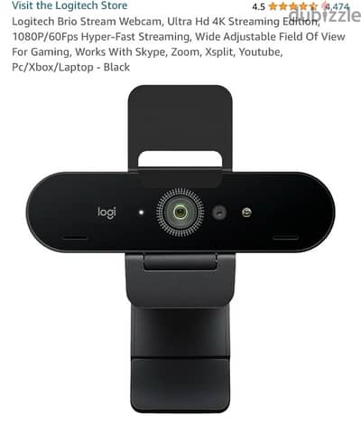 Logitech brio stream 4K