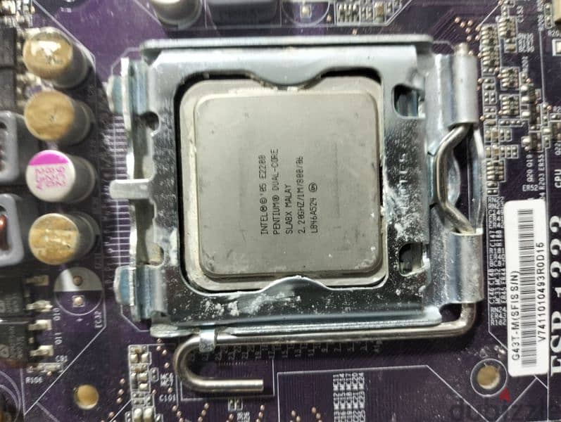 Intel processor and Motherboard and Ram 2