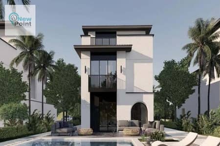 With only 5%, own a 145 m garden villa with Al Ahly Sabbour, in installments over 13 years, in the heart of Mostakbal City.