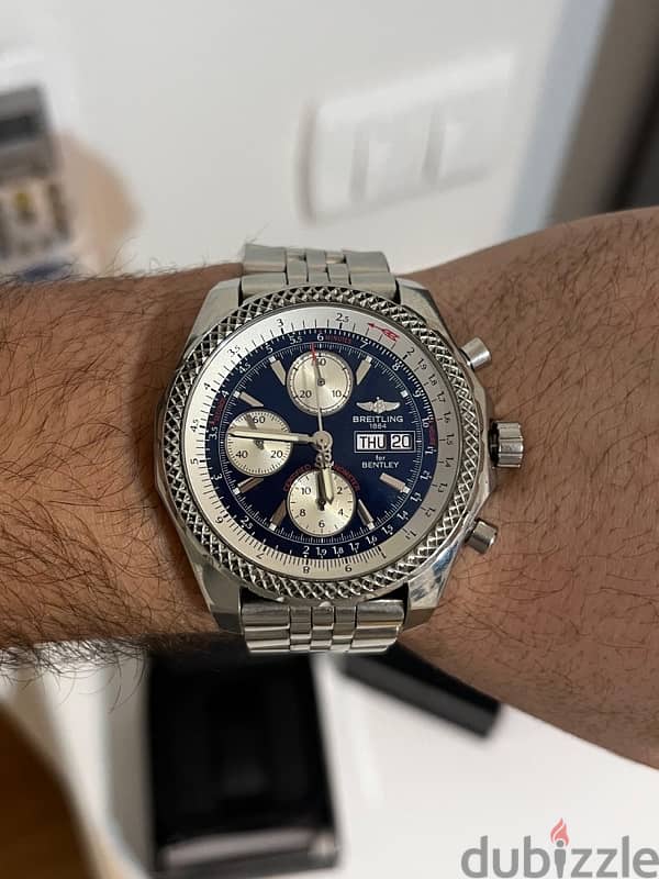 Original Breitling Bentley GT A13362 Watch 8