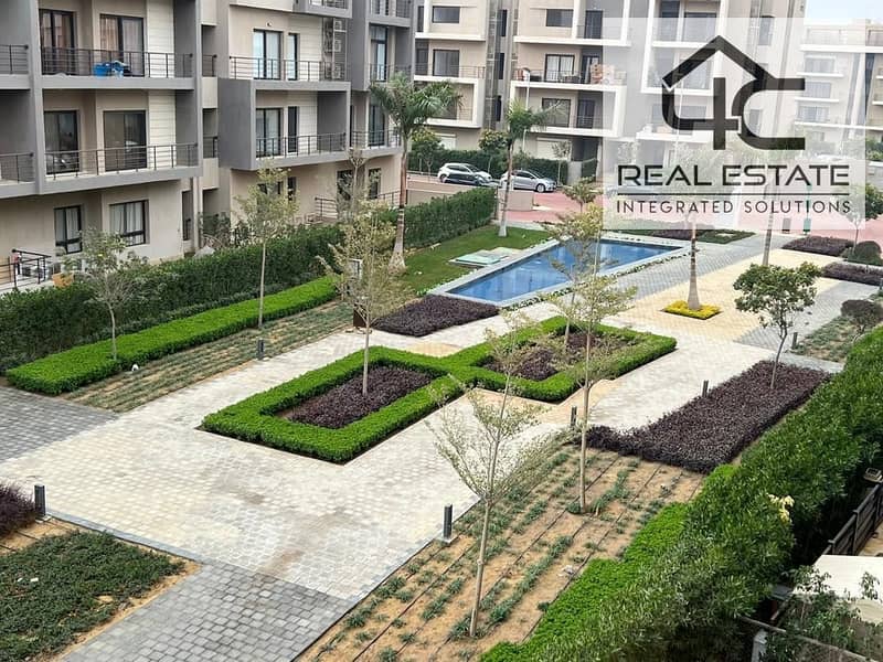 Apartment one bedrooms with garden 70 m fully finished view on landscape with down payment and installments till 6 years for sale in Fifth Square 0