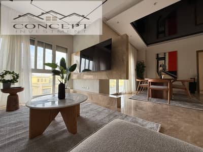 2 Bedroom Apartment Fully Furnished In Villette ( Sky Condos  ) - New Cairo