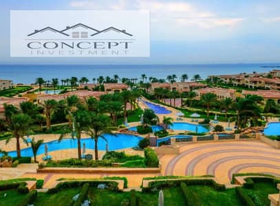 For Sale Ground Chalet Sea + Pool View In la Vista 5 - Ain Sokhna