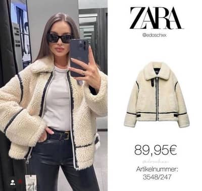 جاكيت zara