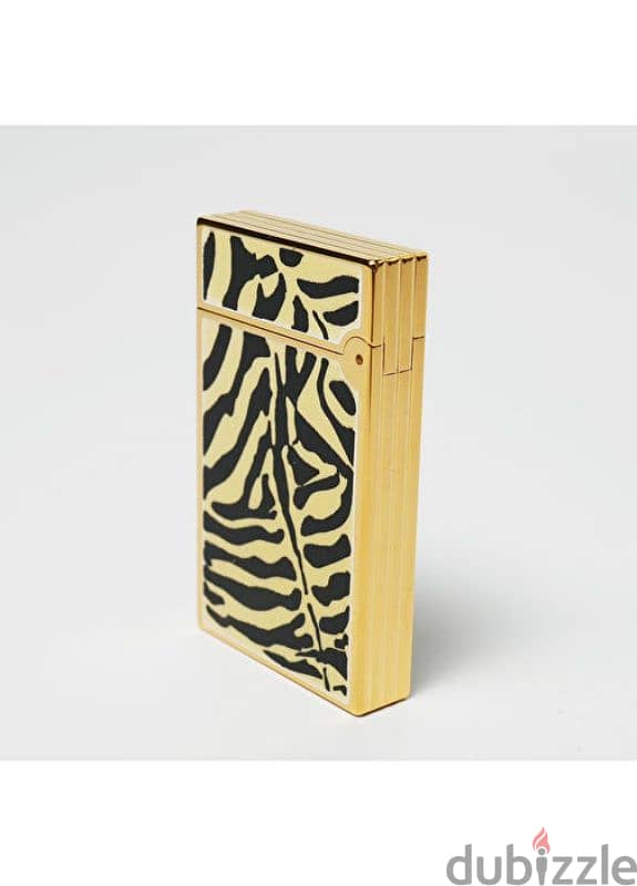 ولاعة فاخرة S. T. Dupont إصدار محدود 2001 - Fantaisies Zebra 1