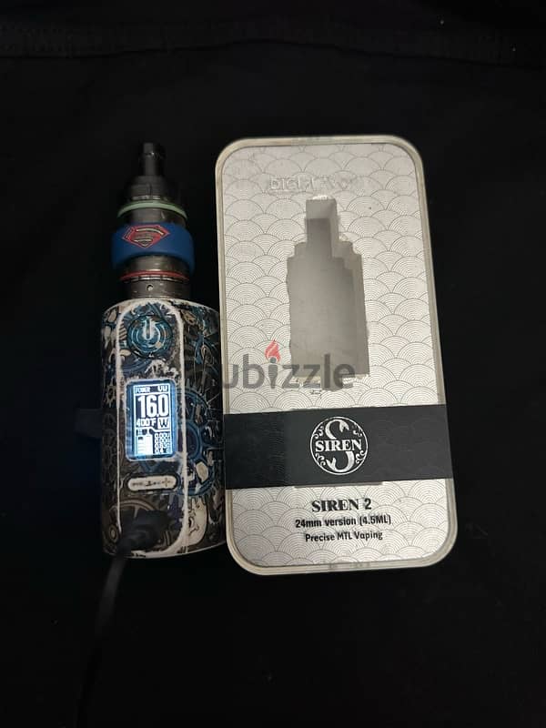 vape kit Mtl mod puma tank siren 3