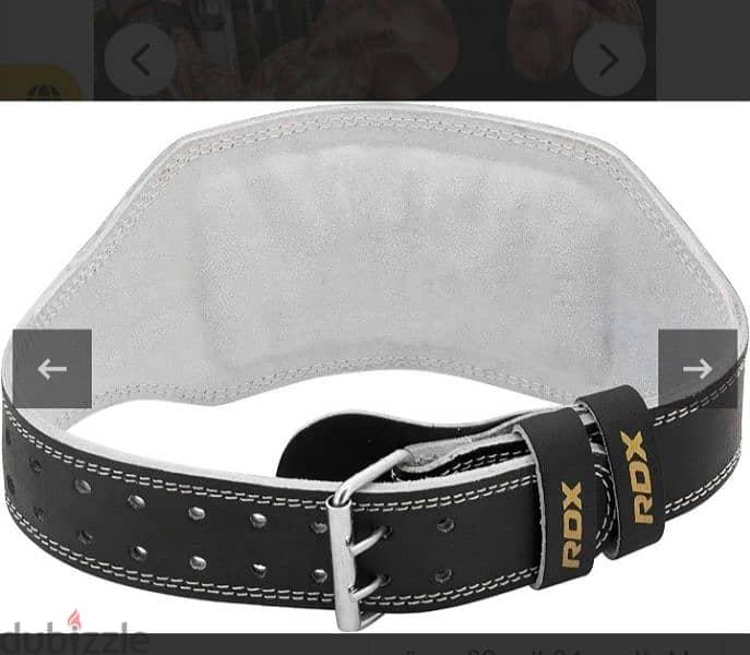 حزام رفع الأثقال Deadlift Belt 1