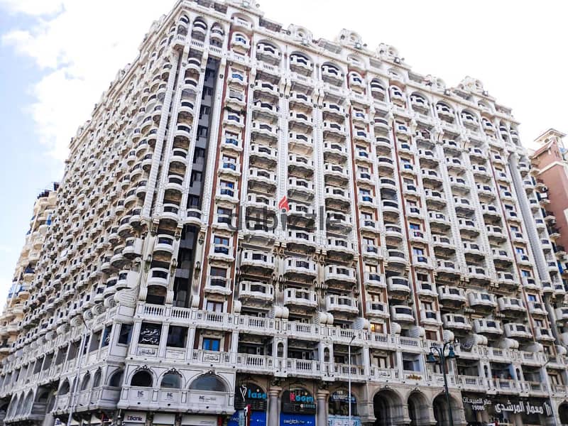 Licensed apartment 180 meters in Smouha Fawzy Moaz Qasr El Salam Continental Towers Building _ 10,000,000 EGP cash 0