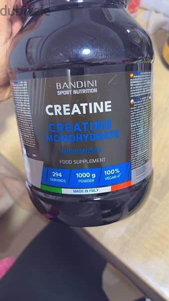 C4 pre workout ON preworkout 1 kg creatine monohydrate 5