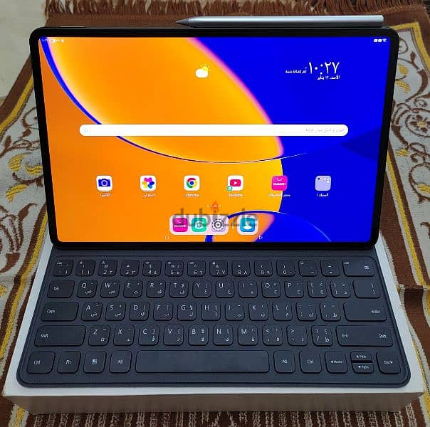 العملاق هواوي Matepad Pro 12.6 كالجديد الباكدج كامل بقلم وكيبورد 1