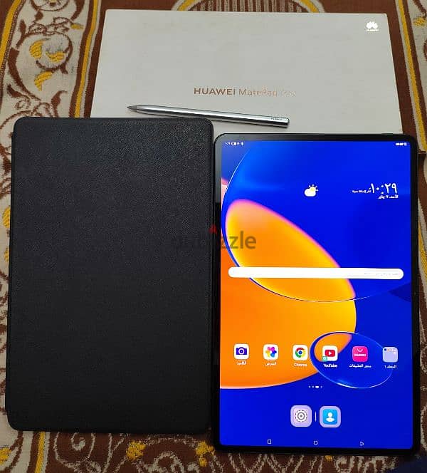 العملاق هواوي Matepad Pro 12.6 كالجديد الباكدج كامل بقلم وكيبورد 6