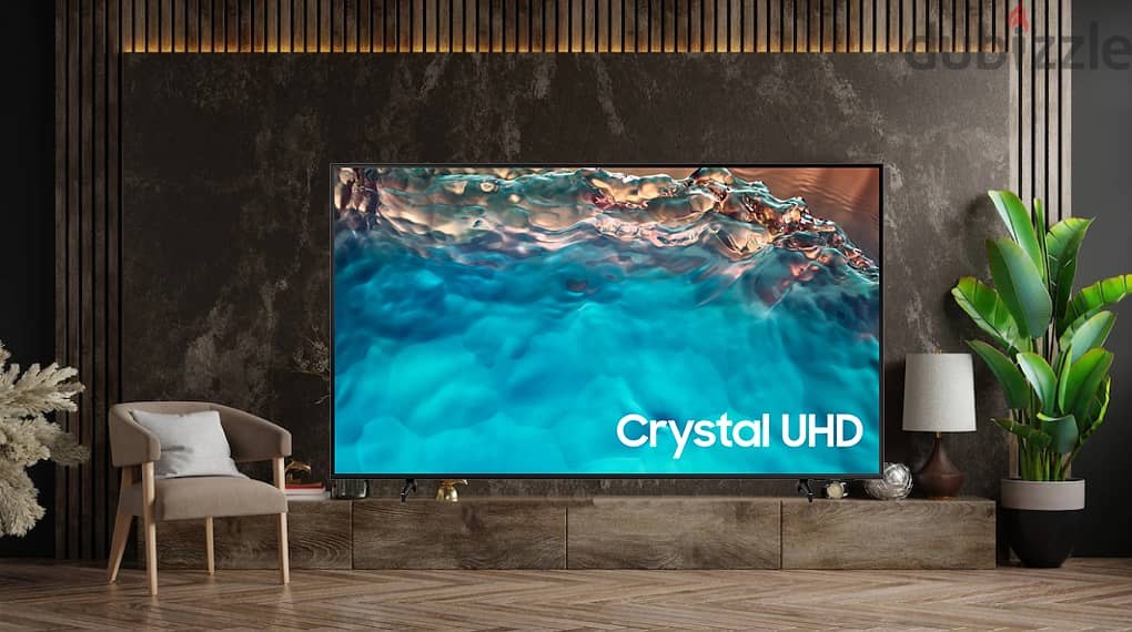 New Samsung Crystal UHD 85” 4K -  سامسونج 85 بوصة جديد بعلبته 4k 1