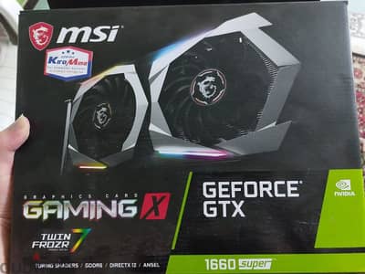 MSI GeForce GTX 1660 SUPER GAMING X