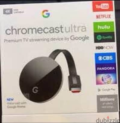 chromecast ultra 4k  Like new