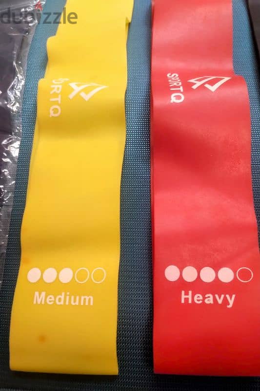 Fit Simplify Resistance Loop Exercise Bands Set - Multi Color 2