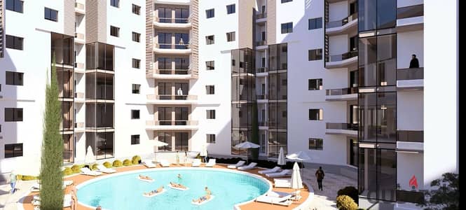 Apartment for sale with 3 rooms, fully finished + air conditioning in the heart of New Cairo, close to the American University.