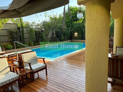 Villa for sale in Madinaty ultra super deluxe finishing with a private swimming pool ready for housing in a distinguished location close to Gate 1